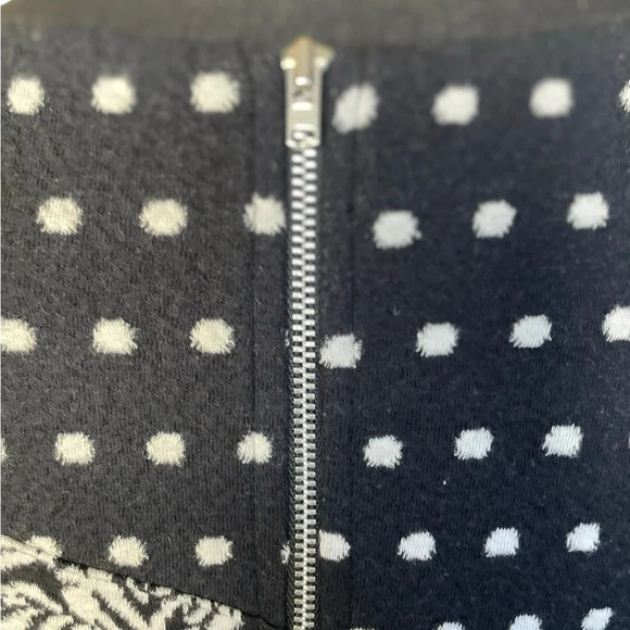 Anthropologie Maeve Effemy Black & White Jacquard Shift Dress Size:M - Picture 9 of 12
